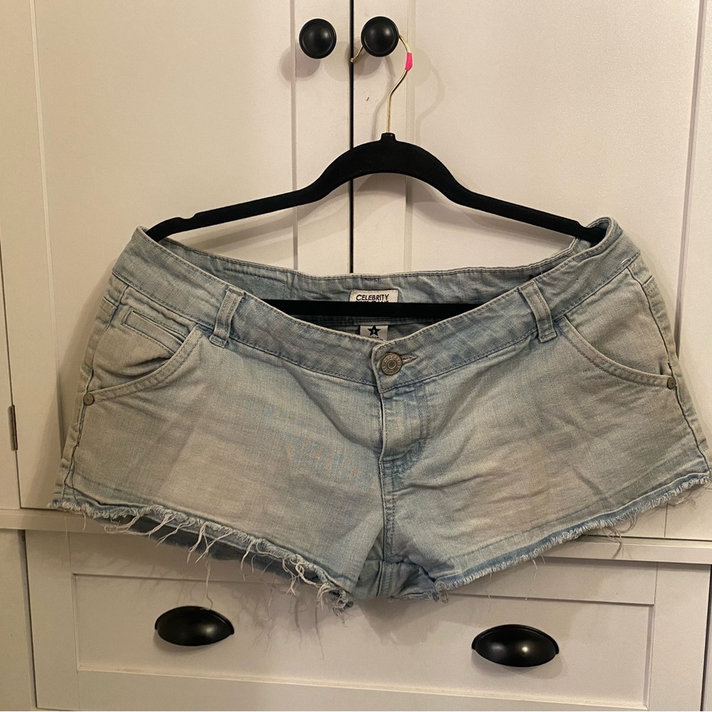 Celebrity Pink Denim Shorts